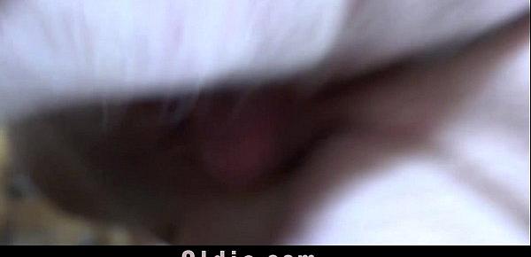  Old young porn Hot 18 years old virgin sex with old man fuck and facial cum